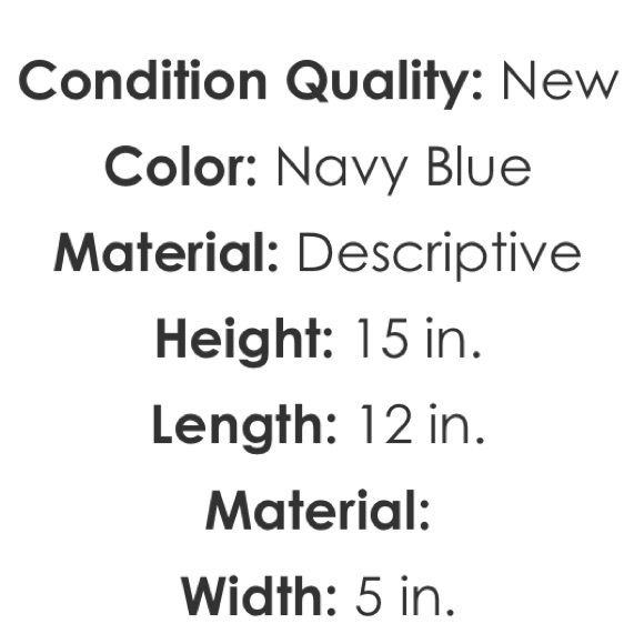 🆕 Navy Nylon Backpack MICHAEL KORS Jet Set Abbey - Picture 12 of 13